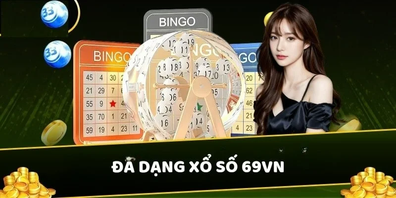 Xổ số 69VN có tỷ lệ trả thưởng đa dạng
