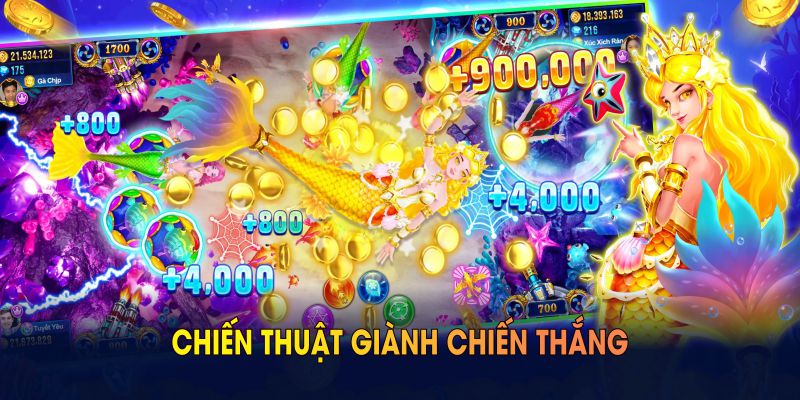 Chiến thuật giành chiến thắng lớn trong game Ông Trùm bắn cá