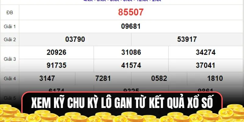 Xem kỹ chu kỳ lô gan từ kết quả xổ số